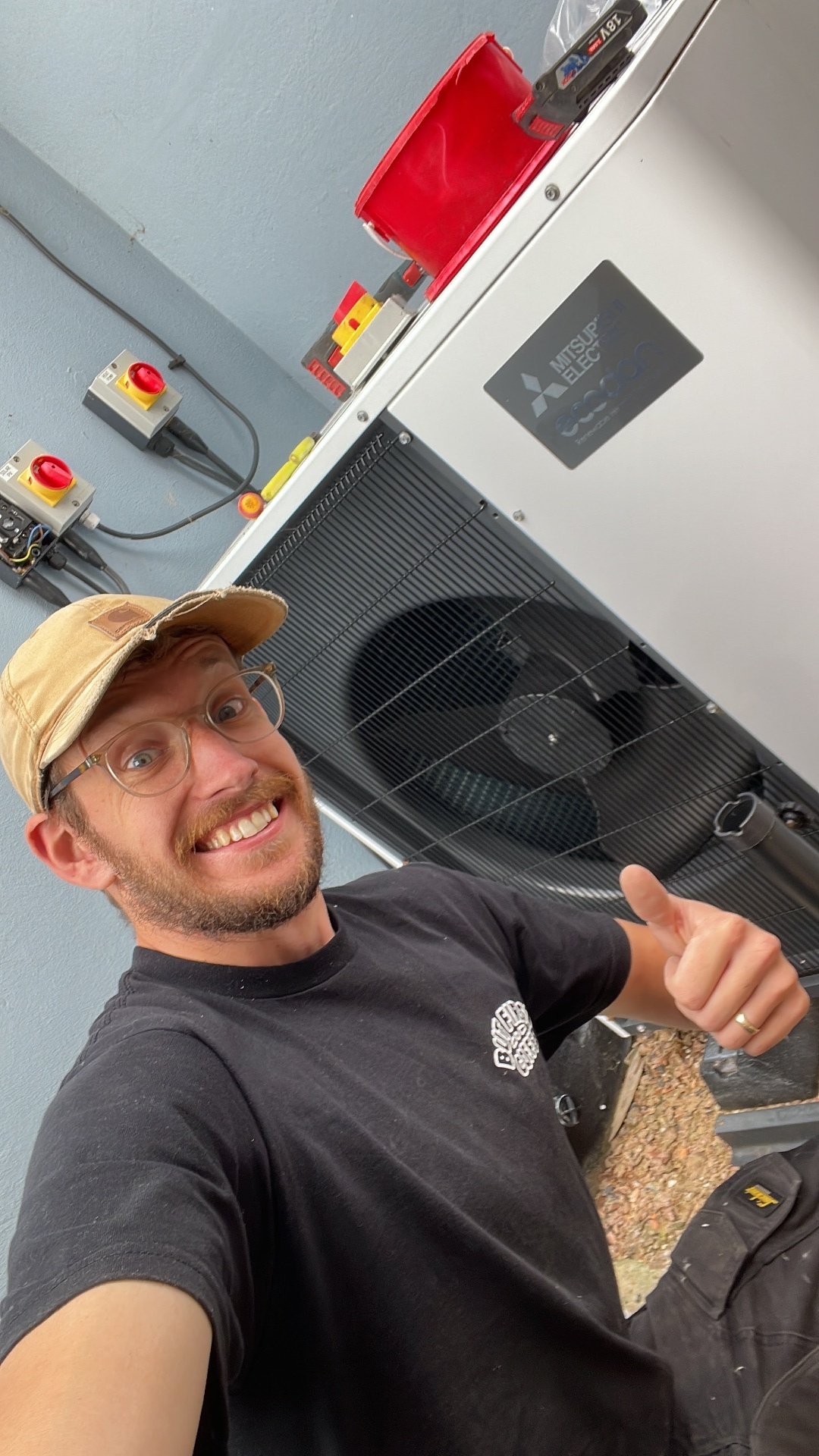Jeremy Griffiths-Ozanne, heating engineer and founder of GO Plumbing and Heating